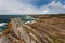 Wild coast of Ile d\'Yeu in Vendee, France