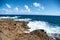 Wild Coastline of Aruba in the Caribbean