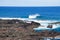 The wild coasts of Easter Island. Easter Island, Chile