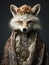 Wild Couture: Unveiling AI\\\'s Striking Animal Fashion Portraits