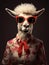 Wild Couture: Unveiling AI\\\'s Striking Animal Fashion Portraits