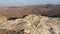 Wild desert landscape of Makhtesh Ramon Negev desert , Israel