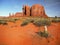 Wild desert landscape, Monument Valley