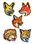 Wild Dogs and Wild Cats Mascot Collection