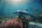 wild dolphin family enjoying their natural habitat on World Oceans Day