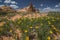 Wild flowers and sandstone formations at Cayote Buttes South, Arizona