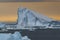 Wild frozen landscape, Antarctica