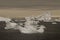 Wild frozen landscape, Antarctica