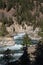 Wild Kootenai River Falls in Northwestern Montana