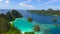 The wild lagoon of Wayag, Raja Ampat, west papua, Indonesia