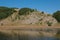 Wild lake in the italian apennines