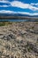 Wild landscape around Novalja on Pag island in Croatia