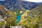 Wild landscape of Zrmanja and Krupa rivers canyon