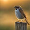 wild life hyper realistic photography of a sparrow