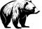 Wild Majesty: Bear Vector Illustration