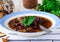 Wild Mushroom and Kidney Bean Soup