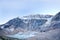 Wild nature in Rocky Mountains,Angel Glacier Jasper National Park