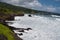 Wild and rocky beach at Oheo Gulch