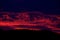 Wild Sunset, Montana, over the Sapphire Mountains