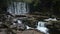 Wild Waterfall in Karkonosze Mountains