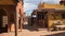 Wild West town movie set and park in Tombstone, Arizona