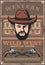 Wild West western bandit saloon and pistol guns