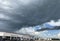 Wild, wicked storm clouds over Portage la Prairiw