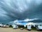 Wild, wicked storm clouds over Portage la Prairiw