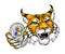 Wildcat Bobcat Gamer Video Game Animal Team Mascot