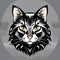 Wildcat logo on grey background