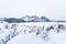 Wilder Kaiser mountainrange panorama with snow, Going am Wilden Kaiser, Tyrol, Austria
