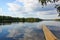 wilderness dock and boat ramp