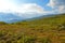 Wilderness during hike on kungsleden trail in Abisko