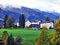 Wildhaus village in the Toggenburg region and in the Thur River valley