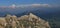 Wildhuser Schofberg and Drei Schwestern, mountains seen from Mount Santis.