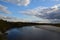 Wildlife of the Arctic. Autumn landscape