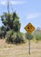 Wildlife Crossing Sign: Bandicoots and Emu\'s