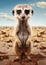 Wildlife nature africa wild animal portrait meerkat fur mammal cute