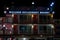 WILDWOOD, NEW JERSEY - September 16 2020: The Locally Famous Matador Oceanfront Resort and Hotel Lit Up at Night