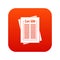 Will icon digital red