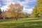 Willamette national cemetery grounds Oregon.