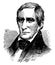 William Henry Harrison, vintage illustration