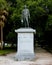 William Moultrie statue in White Point Gardens, Charleston, SC.