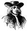 William Penn, vintage illustration