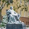 William Shakespeare Monument Covered in Snow