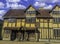 William Shakespeareâ€™s Birthplace - 16th-century half-timbered house - Henley Street, Stratford-upon-Avon, Warwickshire, UK