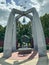 Willkommen Park Veterans Memorial in Frankenmuth, Michigan