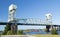 Wilmington, NC USA Aug 25, 2014:Cape Fear Memorial Bridge