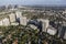 Wilshire Blvd Condos and Apartments Los Angeles Aerial