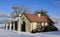 Wilson Avenue Beach House in the Snow